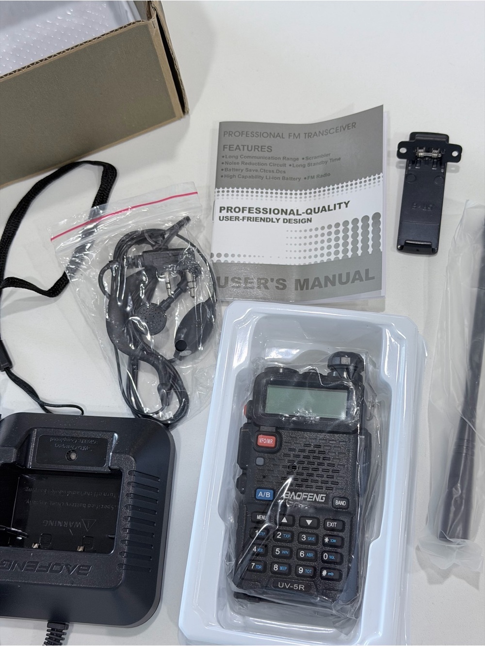 BAOFENG - professional FM transceiver